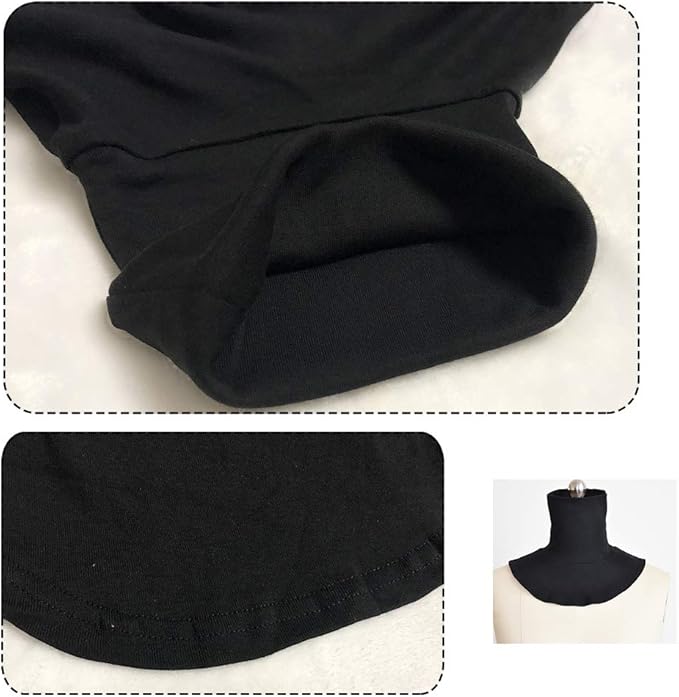 Joyci Fashion Turtleneck False Collar Winter Unisex Cotton Simple Dickey Collar