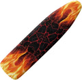 Fire Heat Reflective Iron Pad for Board Top Stain Resistant Stretchable Premium Fabric Non Stick Scorch Standard Size Ironing Board Cover for 15 x 54 Inch Ironing Boards