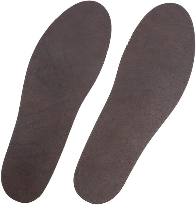 Nicks Boots Leather Insole, Standard, Men’s Shoe Size 6-7.5, Handcrafted in USA, Trim to Fit, Shapes to Your Foot for Extra Comfort