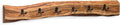 Alaterre Furniture Alpine Natural Live Edge Wood Coat Rack – 48 Inch Solid Wood Wall-Mounted Coat Hook with 6 Double Hooks – Modern Farmhouse Storage Organization for Entryway, Hallway, or Mudroom