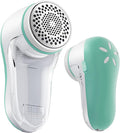 POPCHOSE Fabric Shaver, Lint Remover for Clothes, Electric Lint Shaver with 6-Leaf Blades, Sweater Shavers to Remove Pilling for Clothing, Couch, Furniture, Fuzz, Lint Ball, Bobbles, Spring Green