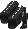 Domensi 30 Pcs Tall Boot Shaper Form Insert Filler Cowboy Boot Stand Support Holder Women Storage Organizer