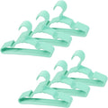 60 pcs Green Baby Nursery Closet Hangers,Non-Slip Laundry Infant Pant Hanger for Newborn Clothes,Ultra-Thin Child Coat Hanger for Girl Boy Toddler Kids