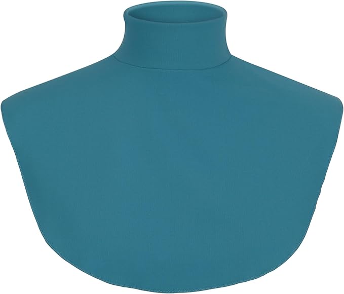 Turtleneck Dickey Extra Large Fake Collar Detachable Dickey Collar Half Mock Turtleneck for Men Women
