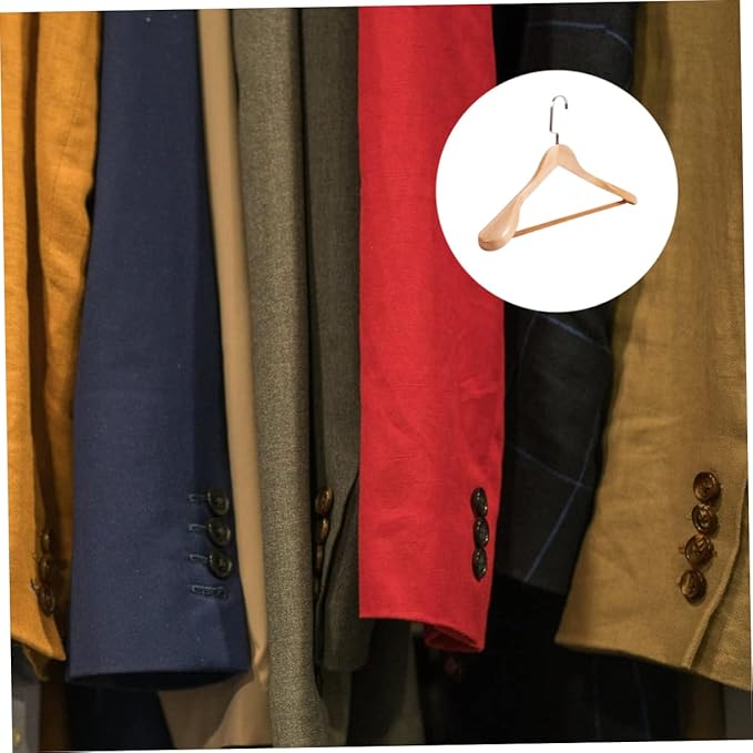 1pc Thickened Wide Hanger for Coat and Clothes Drying Solid Traceless Rack for Home Organization Design Space-Saving for Laundry Rooms and Closets