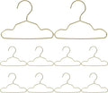 Pet Clothes Hangers Mini Metal Dog Hangers Small Cat Clothes Rack for Closet Nursery Baby Kids Storage Organizer
