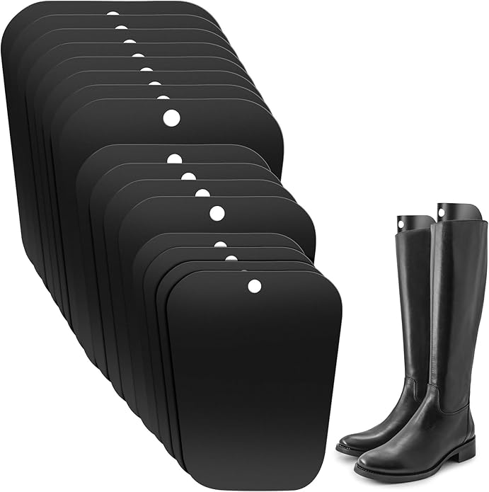 16 Pcs (8 Pairs) Boot Shaper Form Inserts Foam Boot Tall Inserts Support for Women Men, 12'', 14'', 16''