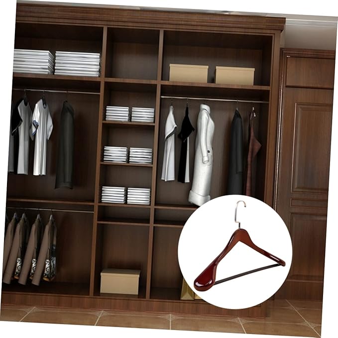 1Pc Thicken Wide Traceless Coat Hanger Solid Drying Rack for Home Use Heavy Duty Foldable Clothes Drying Rack for Coats Jackets and Suits