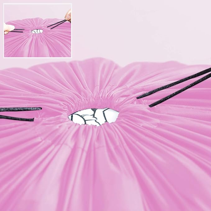 Multipurpose Extra Large Laundry Bag Storage Bag (37"x47", Pink)