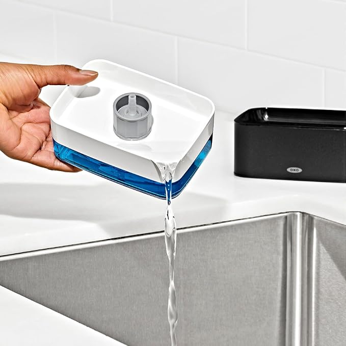 OXO Good Grips Soap Dispensing Sponge Holder - Black