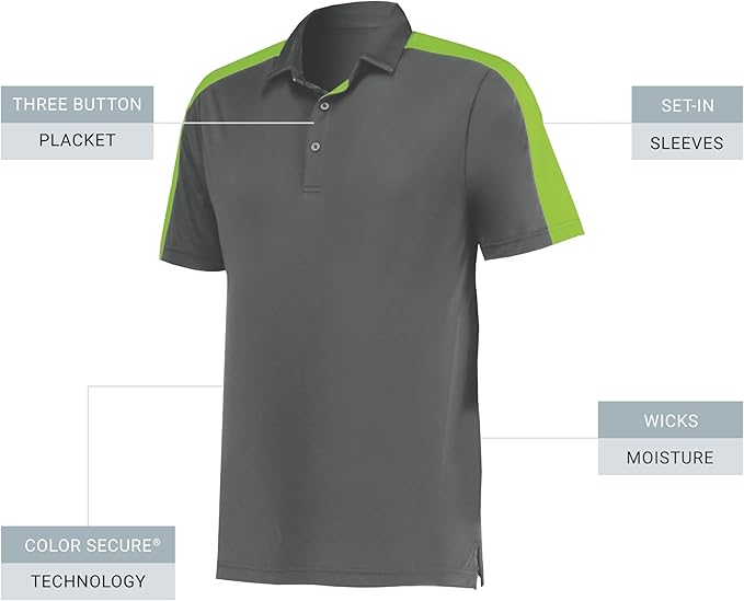 Augusta Sportswear Bi-Color Vital Polo