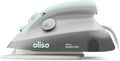 oliso M3Pro Project Steam Iron with Solemate – 1000W Ceramic Soleplate Iron and LED Light for Sewing, Quilting, Crafting, and Travel – Aqua