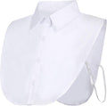 EBOOT Fake Collar Detachable Dickey Blouse Half Shirts for Girls and Women