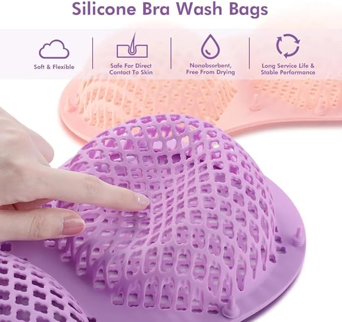 Silicone Underwear Laundry Bag Washing Bra Socks,Underwear Laundry Bags,Washing Machine Dirty Laundry Bags