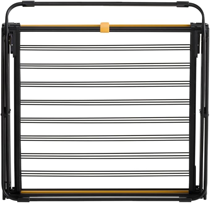 Joseph Joseph AirFrame 3-Tier Clothes Airer Drying Rack, 53 ft Capacity, Indoor/Outdoor, Stable, Foldable, Compact Storage