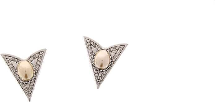 Pearl Stones Collar Tip-Western Collar Tip-Dress Shirt Collar Stays-Collar Stays for Men & Women