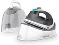 Steamfast SF-760 Portable Cordless Steam Iron, With Carrying Case, Non-Stick Sole Plate, White