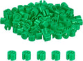 300-Pack Clothes Hanger Markers Blank, Plastic Garment Color Coded Size Clips Fit 3.5mm Rod for Clothing/Wire Hangers, Colored Coding Marker [Dark Green]