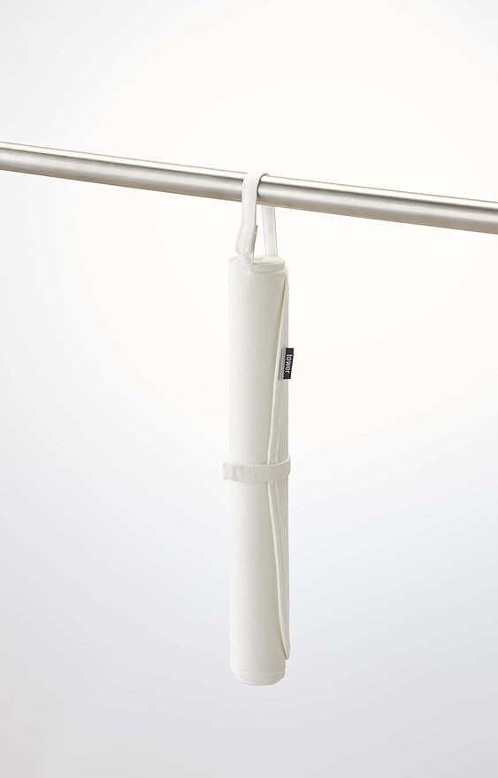 Yamazaki Industries 3357 Ironing Board, Ironing Mat, Round Ironing Mat, Tower, White
