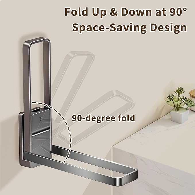 Foldable Hanger Organizer Suction Cup, Hangers Storage — Large-Capacity No-Drill Wall Mount Clothes & Accessory Holder, not Include Hangers, 2pc