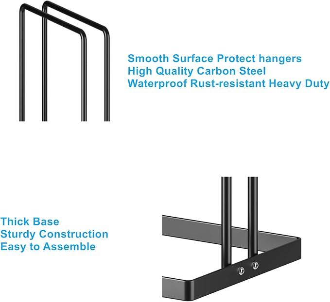 Hanger Stacker 3 Pack, Clothes Hanger Holder Organizer for Closet Laundry Room,Coat Hanger Organizer Stacker for Wire Hangers,Hanger Rack Stand Hanger Caddy for Adult Kids Velvet Pants Hangers Storage