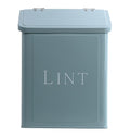 Magnetic Lint Bin for Laundry Room, 2.5L Capacity, Laundry Trash Can, Meadow Blue, Wall Mounted, Satisfaction Guarantee