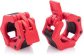 Olympic Barbell Collar 2 inch Quick Release Pair of Locking 2" Pro Weight Bar Plate Locks Clamp Clips for Workout Weightlifting Fitness Training