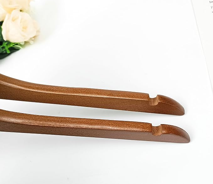 Mr. and Mrs. Wooden Bride Hanger Hangers, Set of 2, (Vintage)