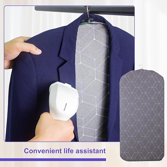 Steamer Board for Clothes,Stand for Steaming Clothes,Steamer Pad,Hanging Ironing Board (Steamer Board + Ironing Gloves)