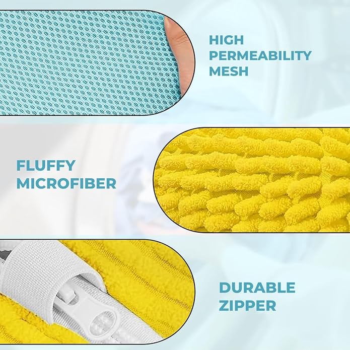 2 Pcs Shoe Washing Machine Bags with 2 Shoe Trees & Brush | Reusable Laundry Bags for Sneakers | Shoe Bag for Washing Machines | Sneaker Bags for Washer and Dryer for All Shoe Types and Sizes