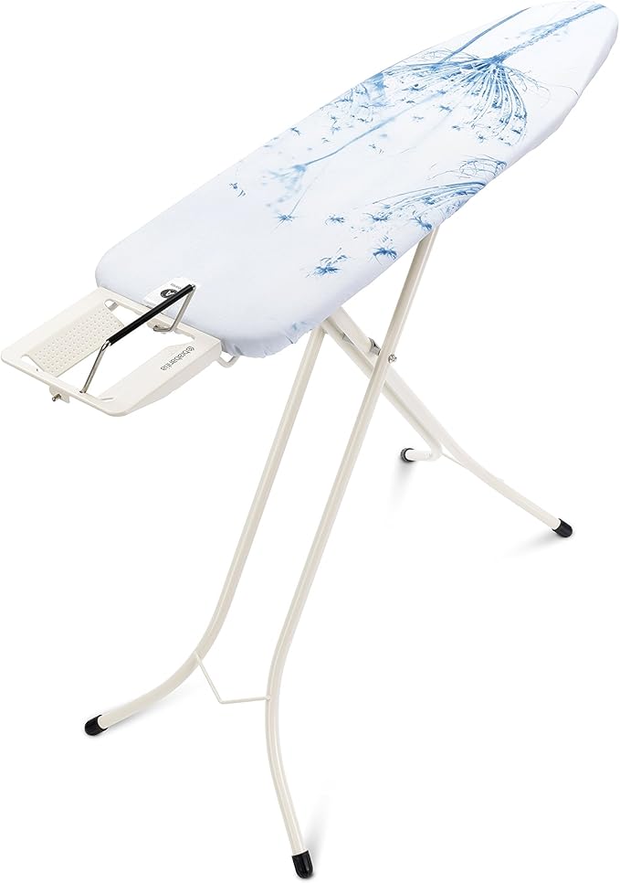 Brabantia Compact Table steam Iron Rest, Cotton Flower, A Board (110 x 30 cm)