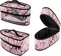 Rchsmod Cherry Blossom Butterfly Print Steam Iron Case Travel Iron Holder Bag Steamer Organizer Carrying Case Iron Accessories, Case Only