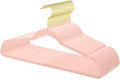 TIMMY 36-Pack Velvet Hangers with Gold Hooks - Space-Saving Non-Slip Heavy-Duty Clothes Hangers for Coats, Suits, Dresses, and Sweaters - Slim Design (Blush Pink+Gold)
