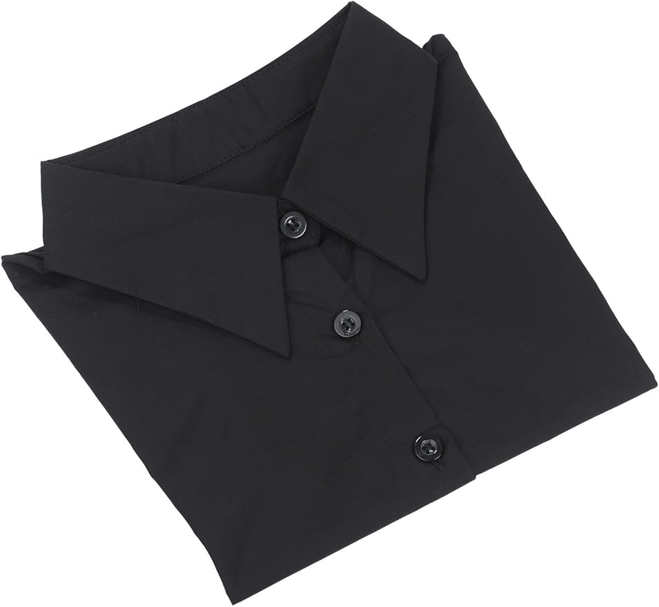 EBOOT Fake Collar Detachable Dickey Blouse Half Shirts for Girls and Women
