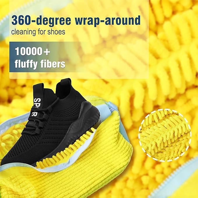 2 Shoe Laundry Bag & 1 Mesh Wash Bag Set – Sneaker Washing Bag for Machine Wash, Delicates Laundry Bags with Zipper for Shoes, Bras, Underwear, Sweaters & Activewear – Durable, Protective, Reusable