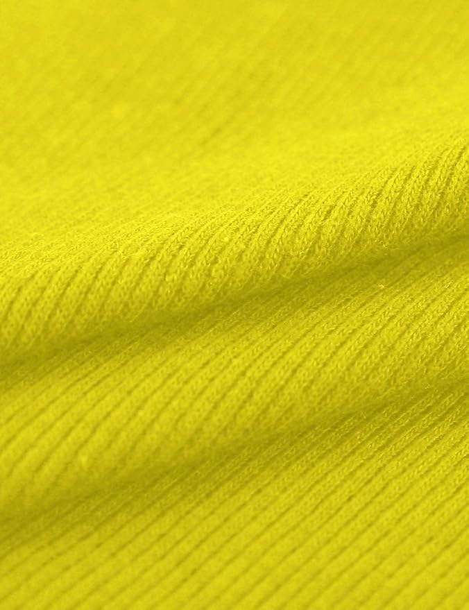 Ohoo Ribbed Cotton Blend Fake Turtleneck Dickey Collar Lightweight Detachable Mock Layering Accessory for Men Women