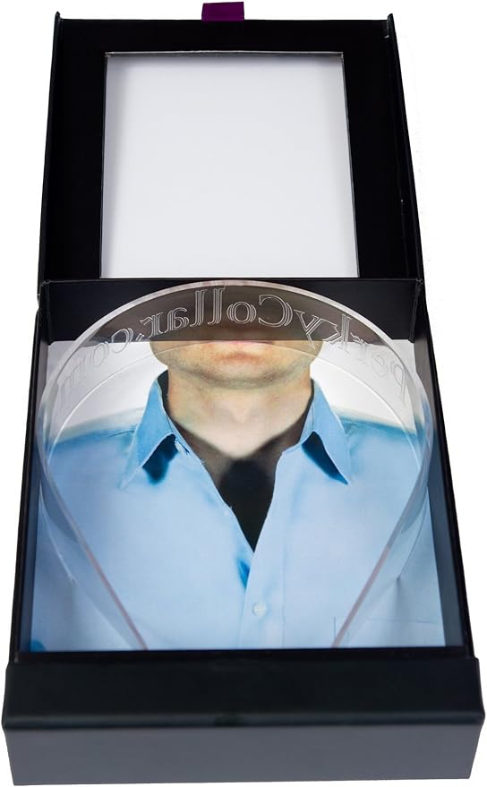 Shirt Collar Support System - Works Great With Collar Stays - For Men And Women Dress Shirts
