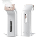 Newbealer 2in1 Steamer and Dry Iron for Beginners, Horizontal & Vertical Clothes Steamer, Non-Stick Ceramic Soleplate, 170ml Garment Wrinkle Remover, Auto-off, 1.2lbs (120V Only)