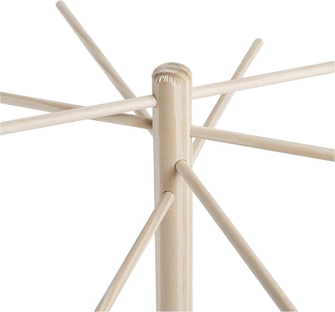 Norpro Pasta Drying Rack Wood, 2.6