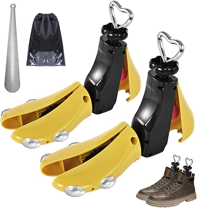 Shoe Stretcher Women Men, Boot Stretcher, Adjustable Unisex Boot Wide Feet Metal Plug