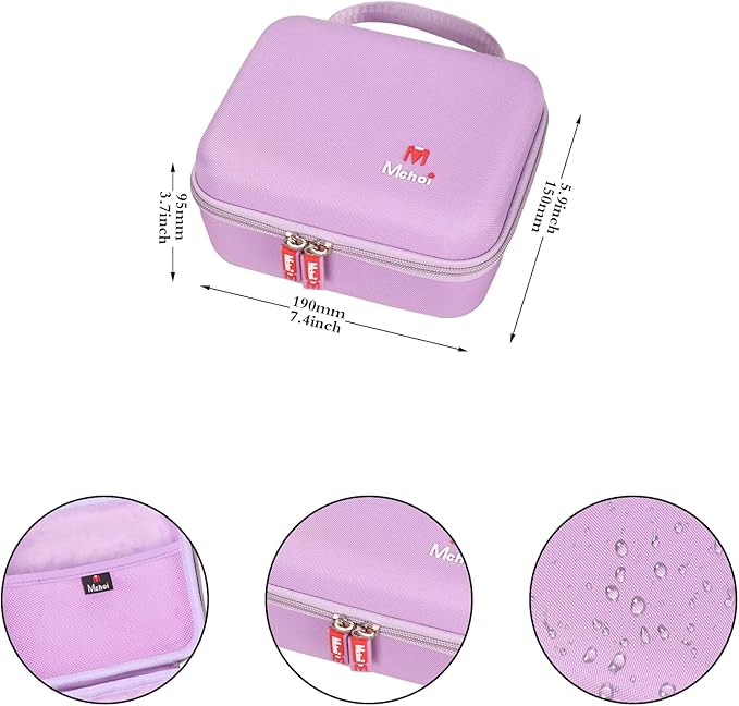 Mchoi Hard Storage Case Fits for Tenhitoys/Quuejenl Travel Steamer Iron Electric Steam Ironing Machine for Clothes, Case Only