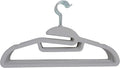 Simplify 24 Pack Ultimate Hanger | Great for Accessories | Organizing Belts | Scares | Ties | Non Slip | Closet Organization | Grey
