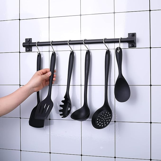 30-Pack Silver S Hooks for Hanging 2.4 Inch – Small S Hooks Carbon Steel Hangers for Jeans, Kitchen Pot & Plant Hanging – Lightweight 0.88 Inch Opening Holder for Wire Shelving, Towel & Purse