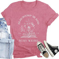 Book Lover Shirt for Women Read Books Be Kind Stay Weird T-Shirt Funny Teacher Shirt