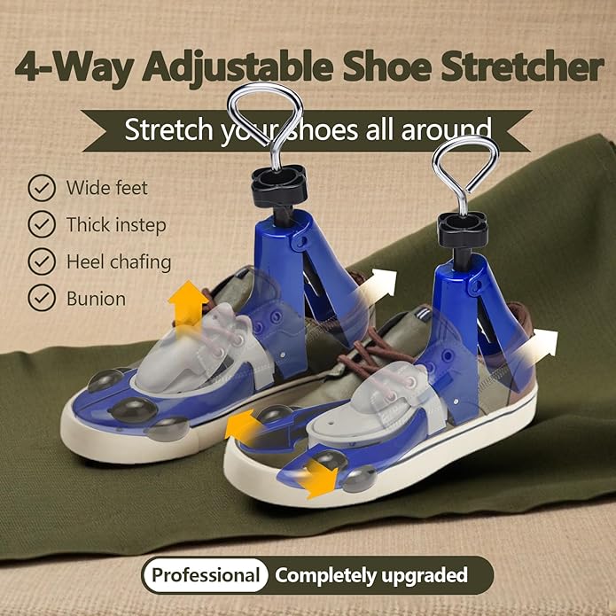 Boot Stretcher for Men Women, Boot Stretcher for Cowboy Boot Leather Shoe Stretcher Wide Feets Instep