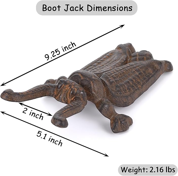 Boot Jack Heel Puller, Boot Puller Shoe Remover for Cowboy Work Muck and Rubber Boots
