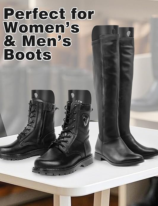 Mellbree Boot Shaper Form Inserts Boots Tall Support boot inserts for women to keep shape 12 Pieces (6Pairs) 12 inches for Women and Men