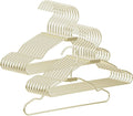 VWV Aluminum Hangers, 20 Pack Baby Hangers，12.6 Inch Children Baby Hanger, Sturdy Metal Children Clothes Hangers for Wardrobe, Space-Saving Toddler Hanger