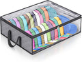 Fixwal Wide Hat Storage for Baseball Caps Organizer with 2 Sturdy Handles Hat Bags Holds Up to 40 Hats Foldable for Home Travel