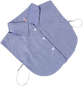 YEKEYI Lady Half Shirt Blouse - Detachable Collar Dickey for Women